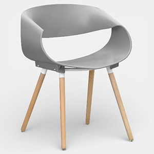 Дизайнерские и пластиковые стулья